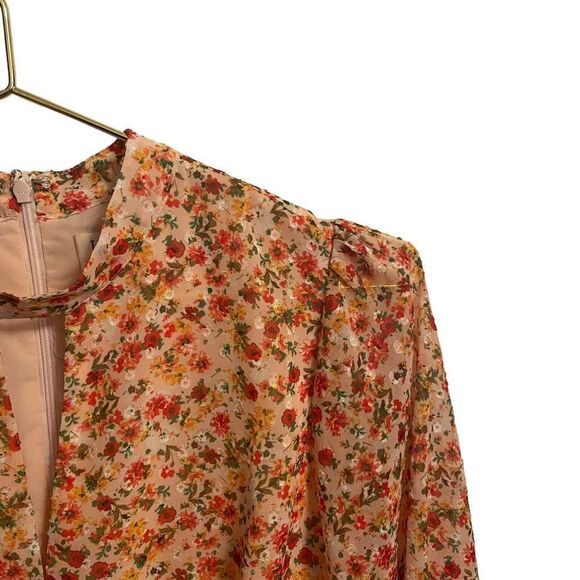 Anthropologie Lenon Edition Floral Tavi‎ Tiered Mini Dress Size XS - Picture 3 of 11